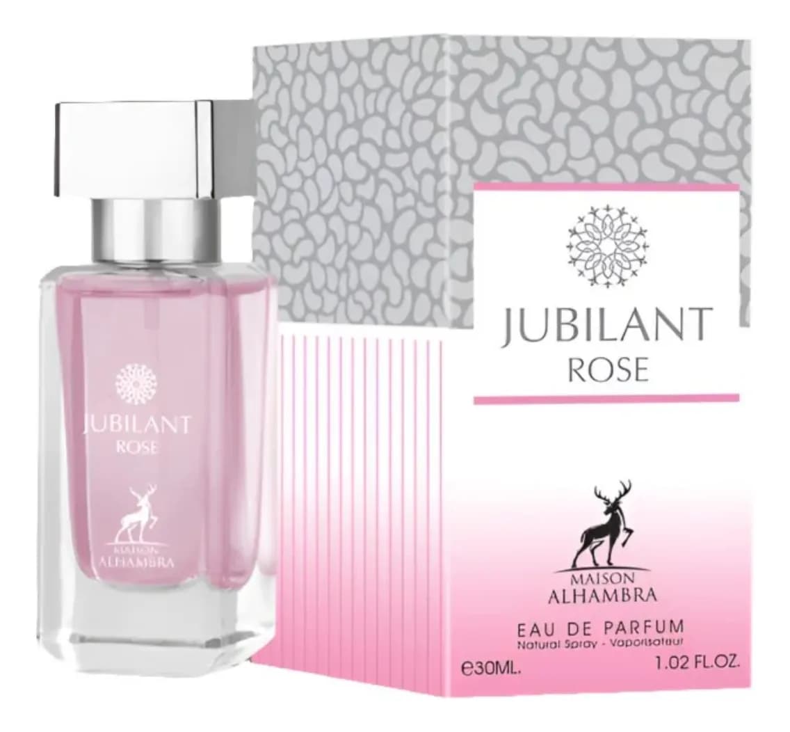 Perfume Maison Alhambra Jubilant Rose Eau de Parfum Femenino 30ml