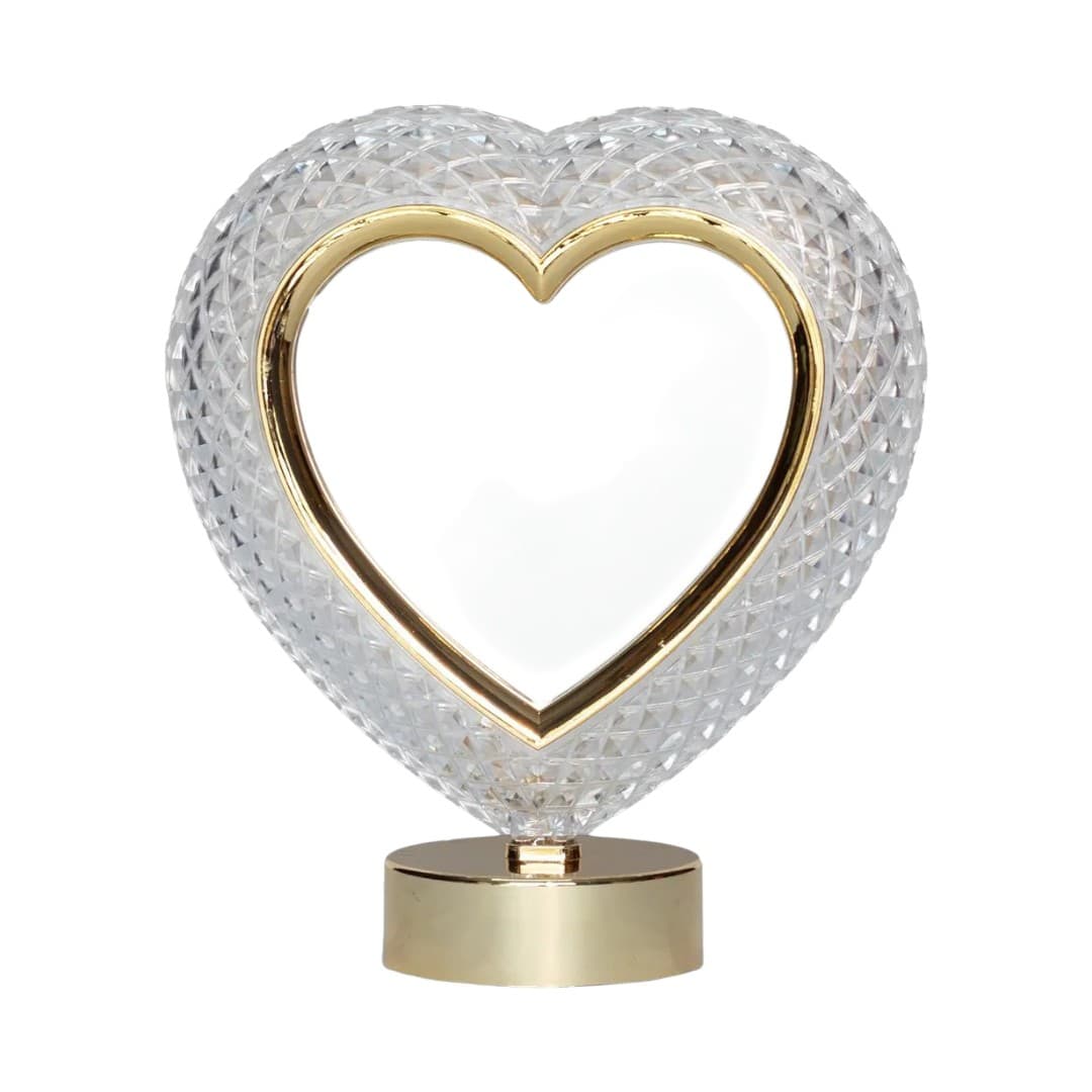 Lampara de Mesa Corazon