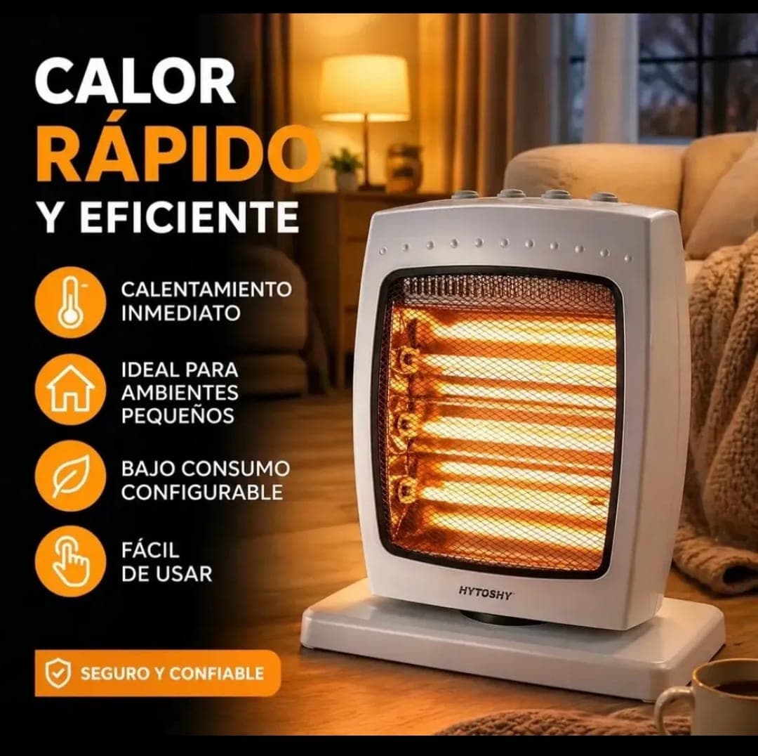 Estufa Halógena Giratoria 2