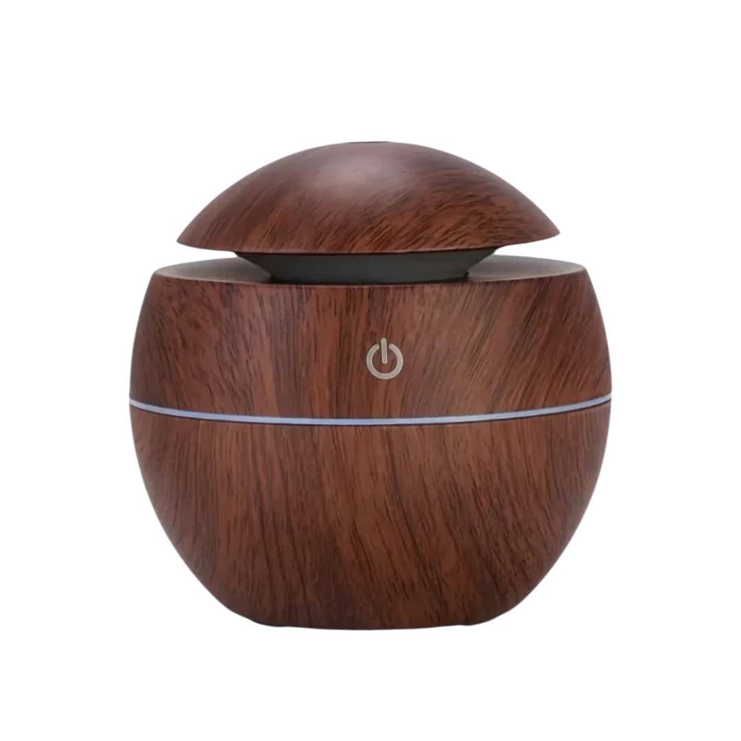 Humificador Circular Acabado Madera Oscuro