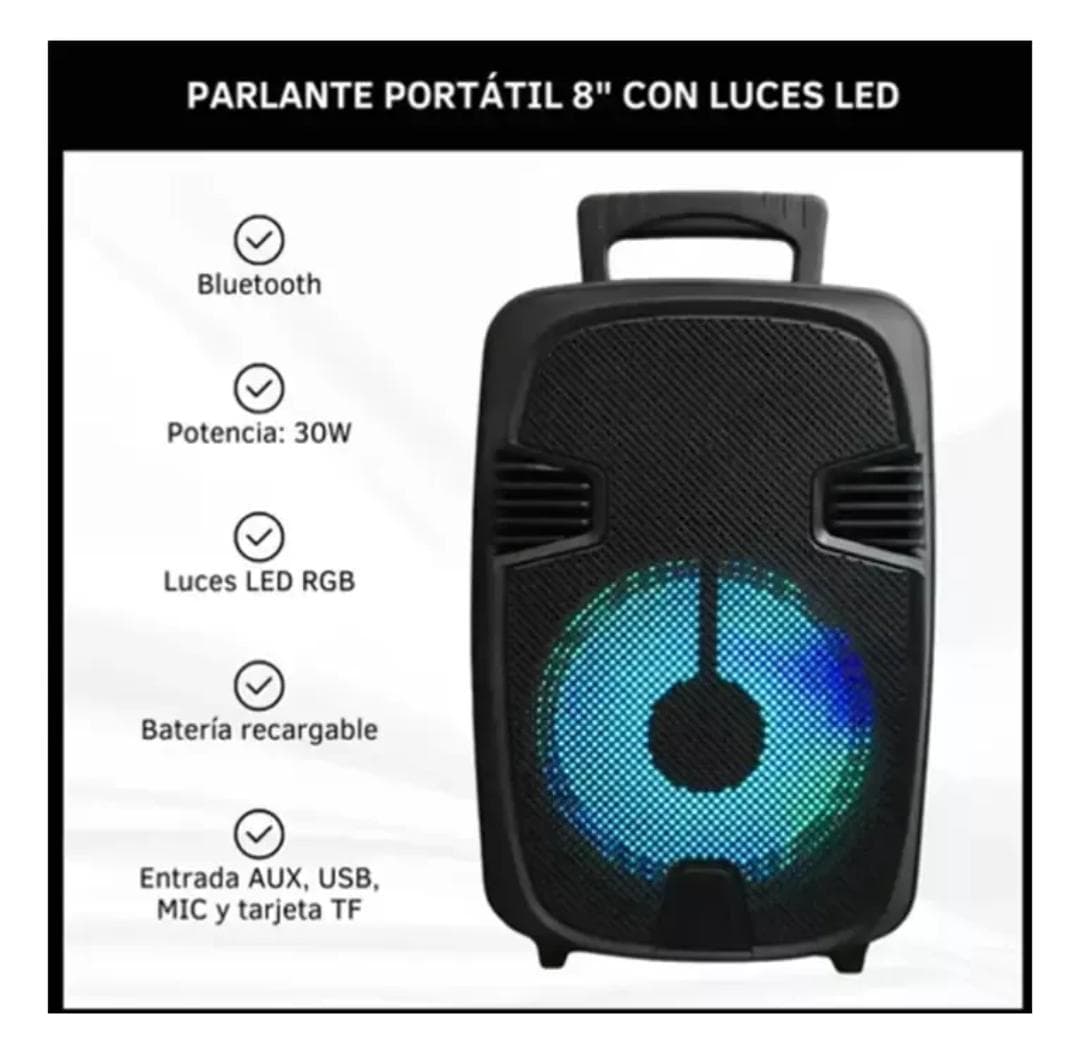 Parlante Inalambrico 8 Earth Oryx 2